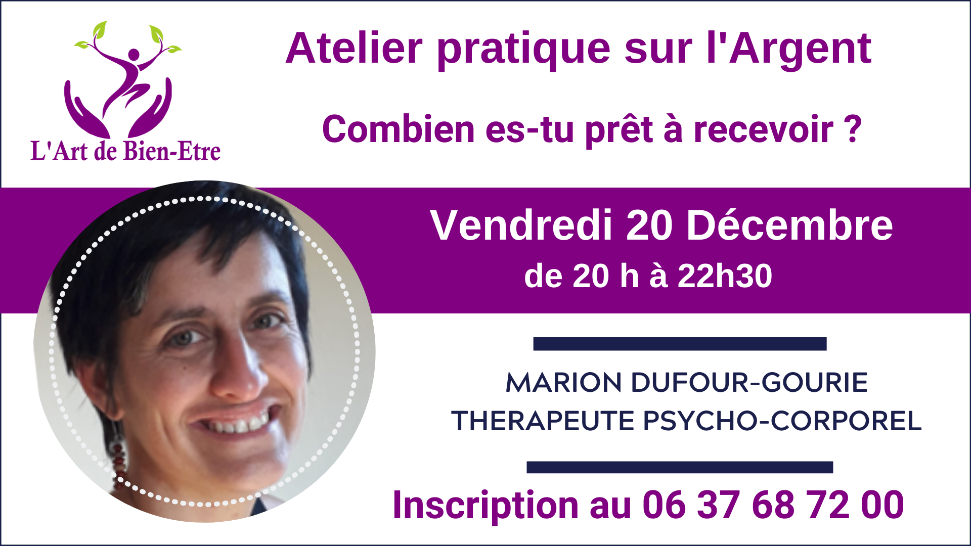 Atelier pratique sur l’Argent