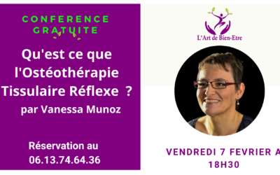 Conférence Gratuite sur l’Ostéothérapie Tissulaire Réflexe