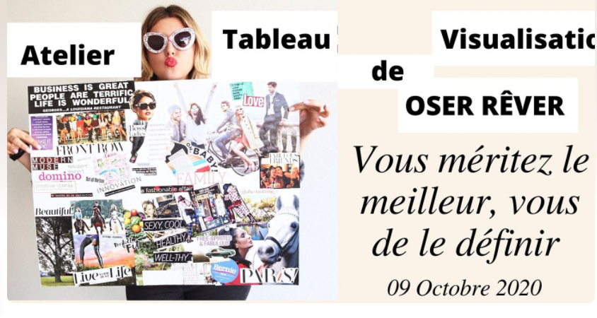 Atelier : Tableau de visualisation : Oser rêver 2020